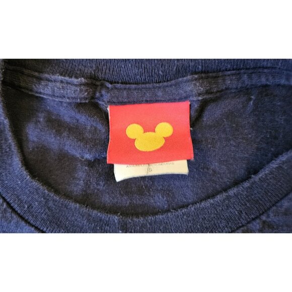 Disney Mickey Mouse Goofy Donald Duck Florida T-Shirt Unisex Small Blue - Picture 3 of 6